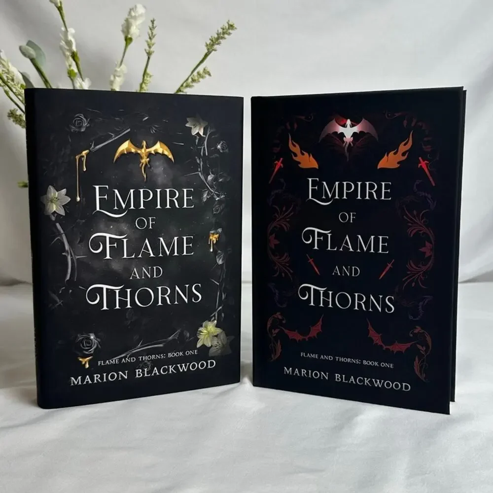 Empire of Flame and Thorns Marion Blackwood OOP Indie Hardcover Romantasy